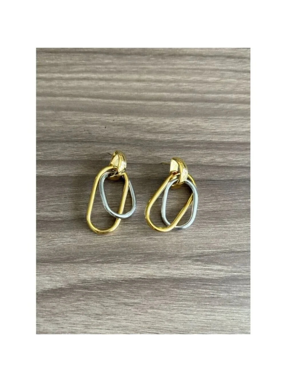 Link Drop Earrings Q1019